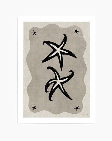 Sea Stars 02 by Julita Elbe | Art Print
