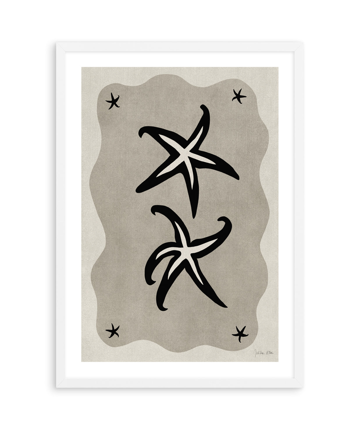 Sea Stars 02 by Julita Elbe | Art Print