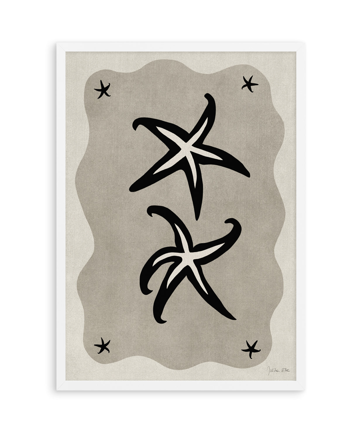 Sea Stars 02 by Julita Elbe | Art Print