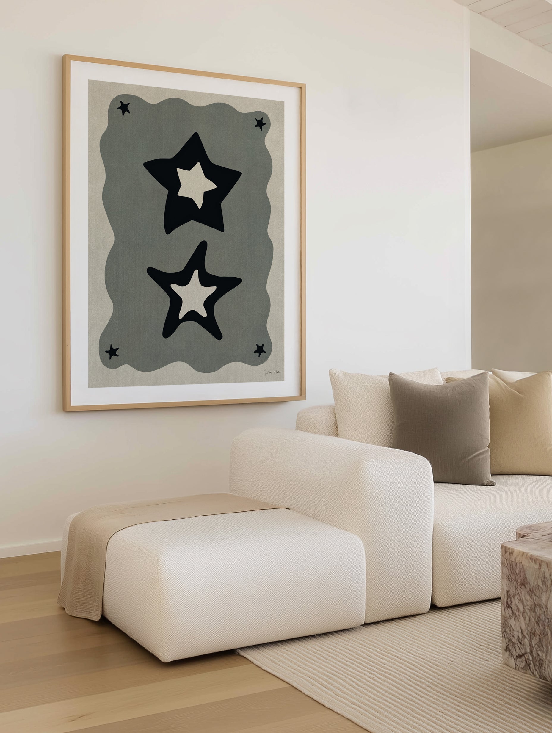 Sea Stars 03 by Julita Elbe | Art Print