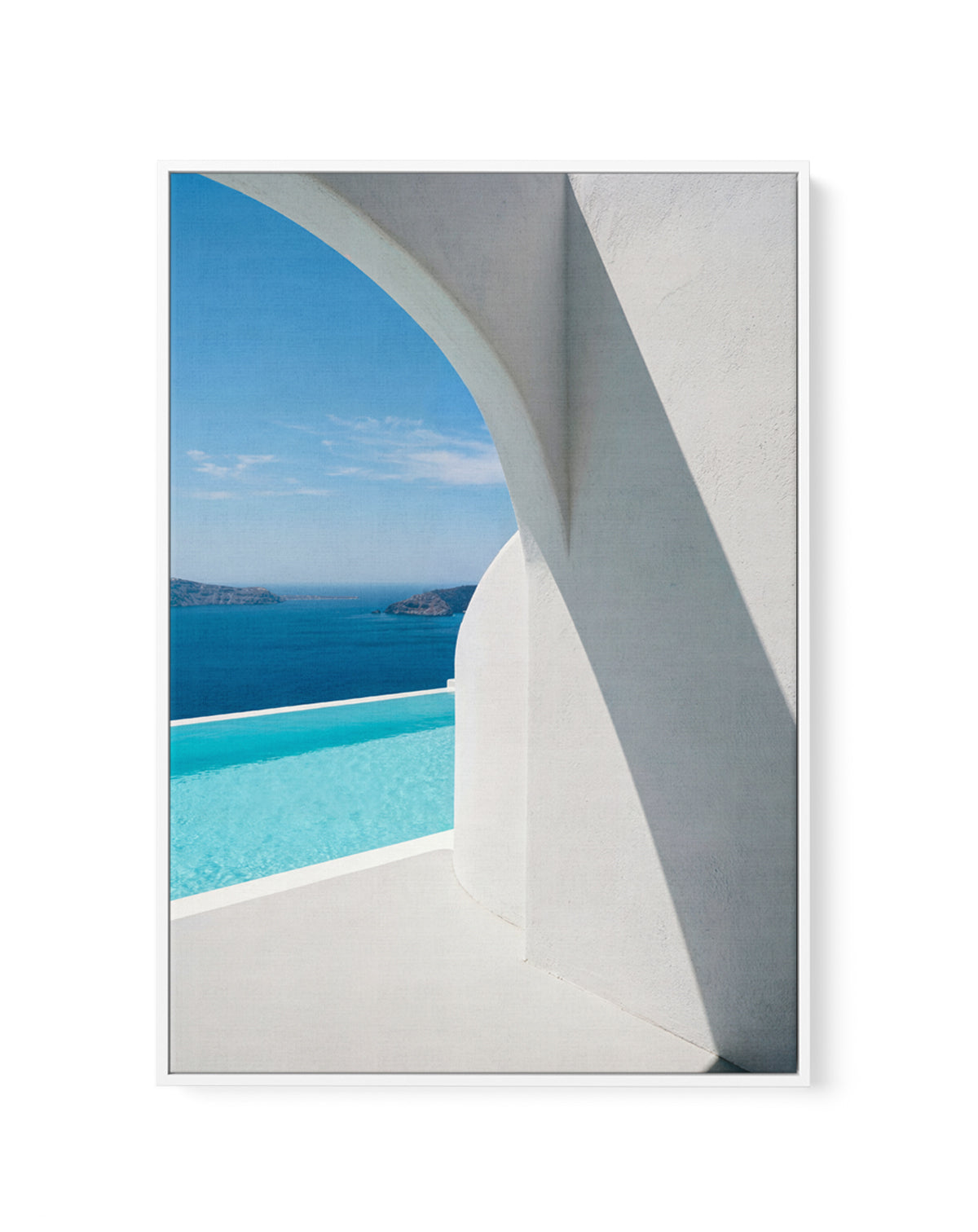 Sea & Stone | Framed Canvas Art Print