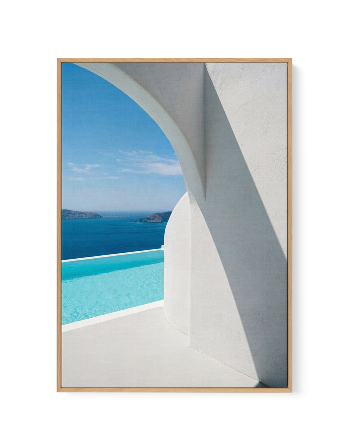 Sea & Stone | Framed Canvas Art Print