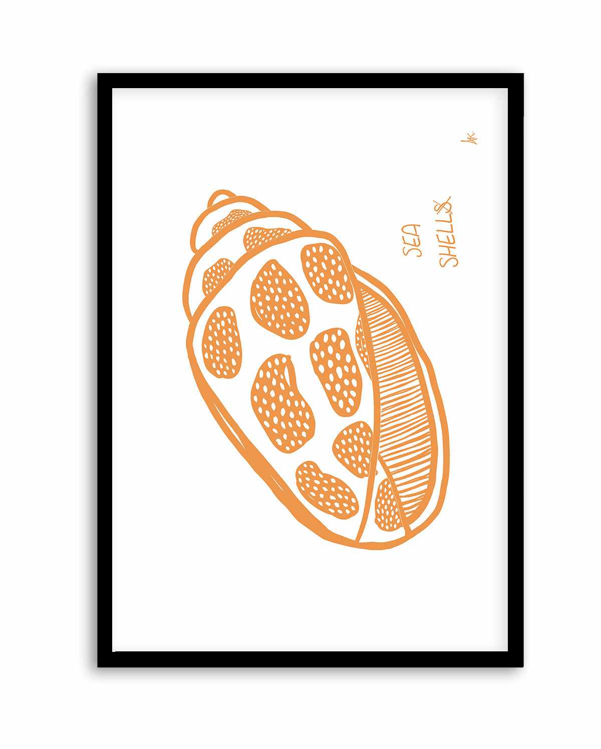 Sea Shell Tan By Anne Korako | Art Print