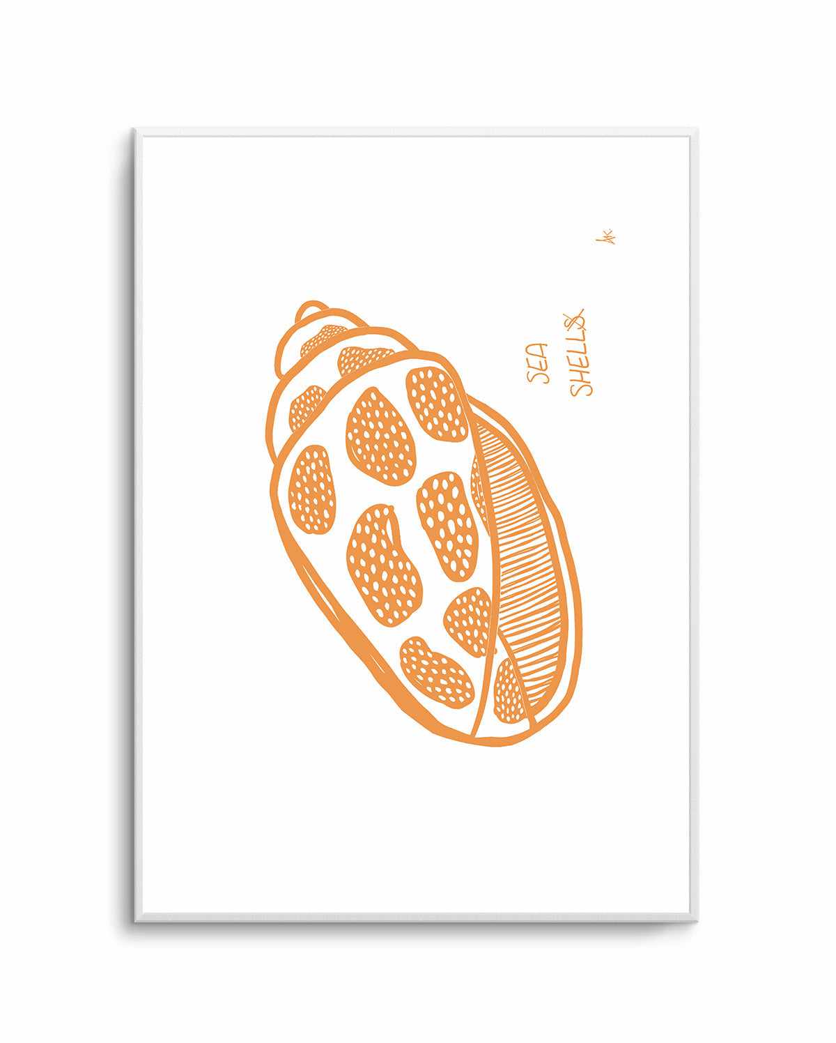 Sea Shell Tan By Anne Korako | Art Print