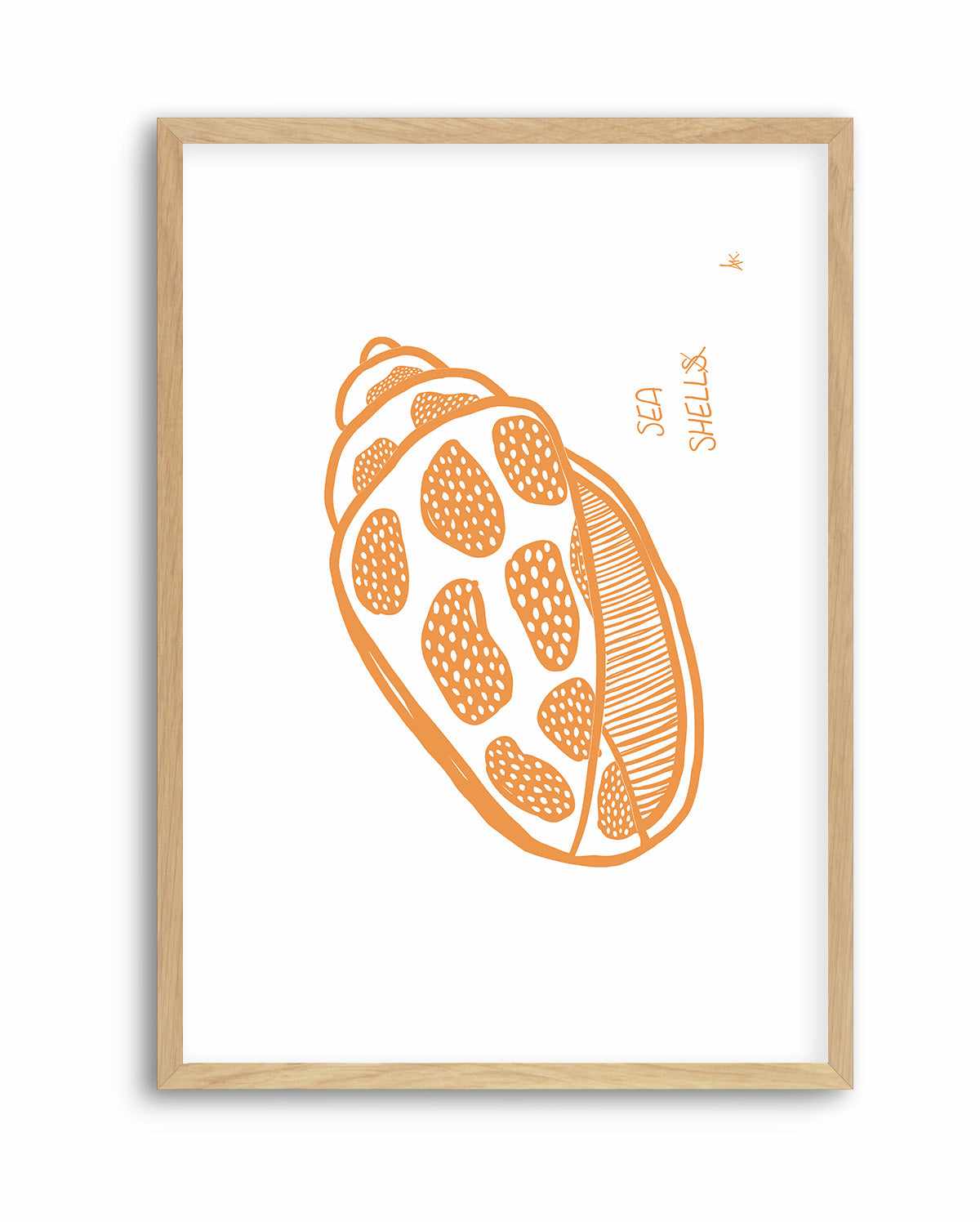 Sea Shell Tan By Anne Korako | Art Print