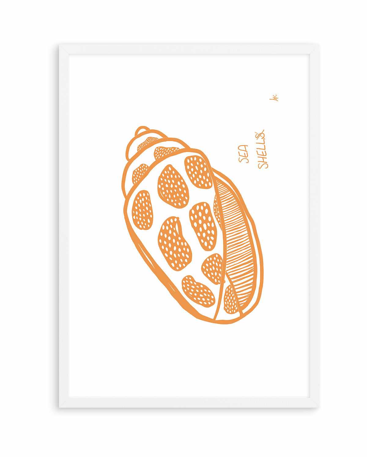 Sea Shell Tan By Anne Korako | Art Print