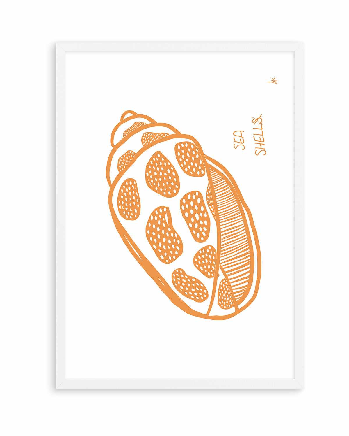 Sea Shell Tan By Anne Korako | Art Print