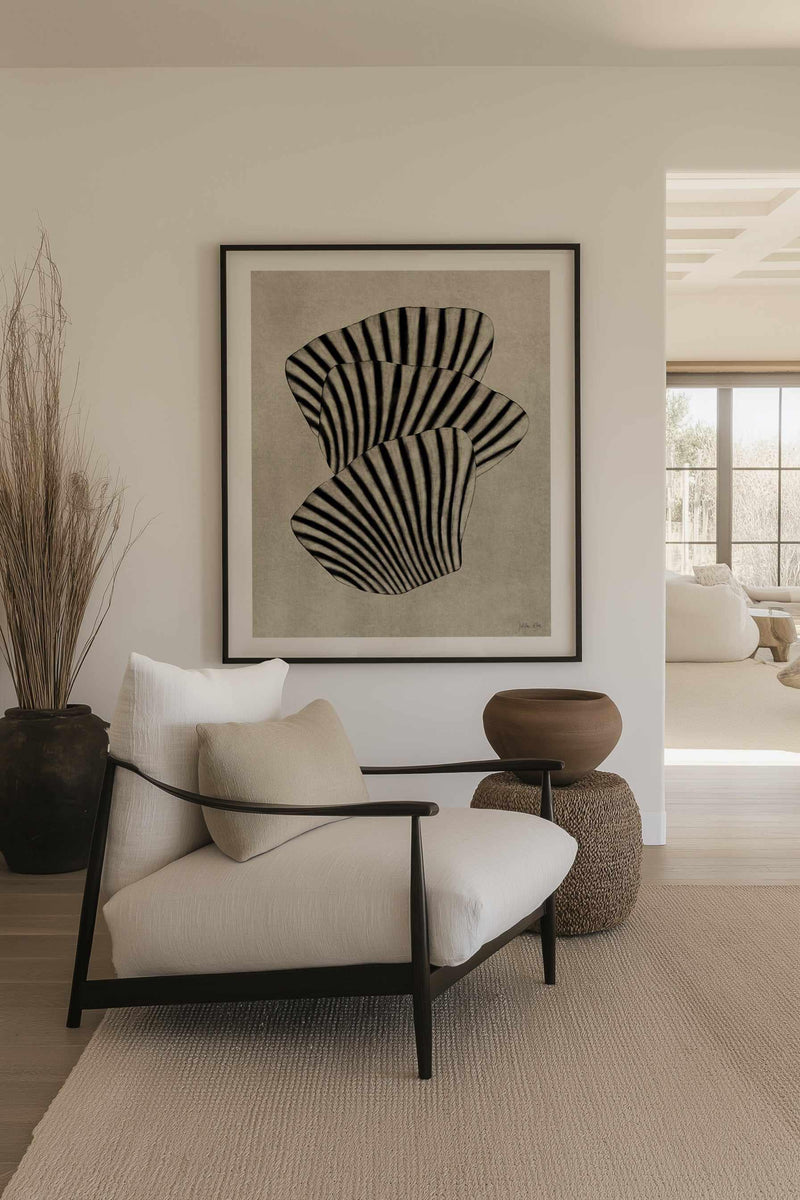 Sea Shells 01 by Julita Elbe | Art Print from Olive et Oriel where you can shop wallpaper and artworks online