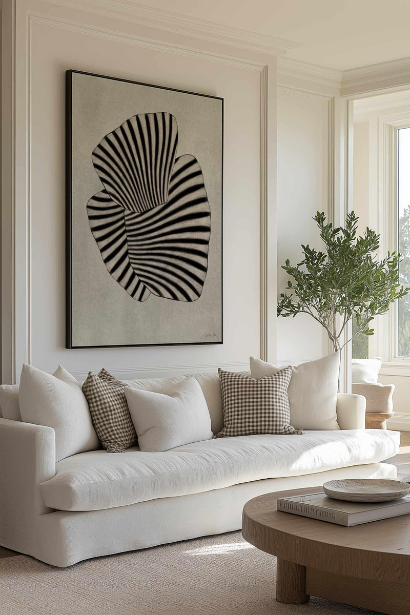 Sea Shells 04 by Julita Elbe | Framed Canvas Art Print from Olive et Oriel where you can shop wallpaper and artworks online