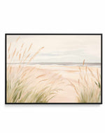 Seagrass Dunes | Framed Canvas Art Print