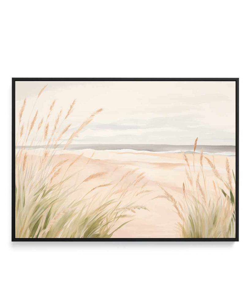 Seagrass Dunes | Framed Canvas Art Print