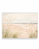 Seagrass Dunes | Framed Canvas Art Print