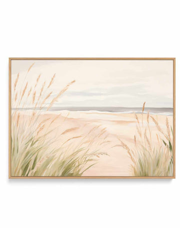 Seagrass Dunes | Framed Canvas Art Print from Olive et Oriel where you can shop wallpaper and artworks online