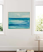 Seascape I | Framed Canvas Art Print