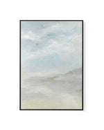 Seascape Abstract by Josephine Wianto | Framed Canvas Art Print