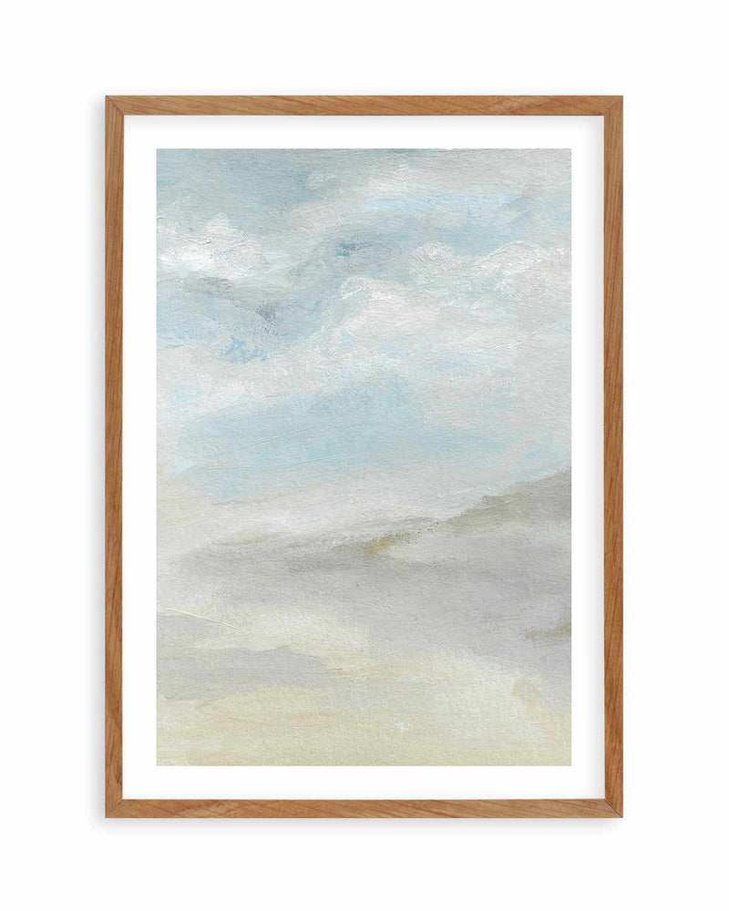 Seascape Abstract by Josephine Wianto Art Print