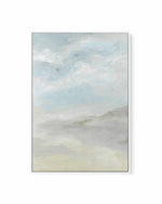 Seascape Abstract by Josephine Wianto | Framed Canvas Art Print