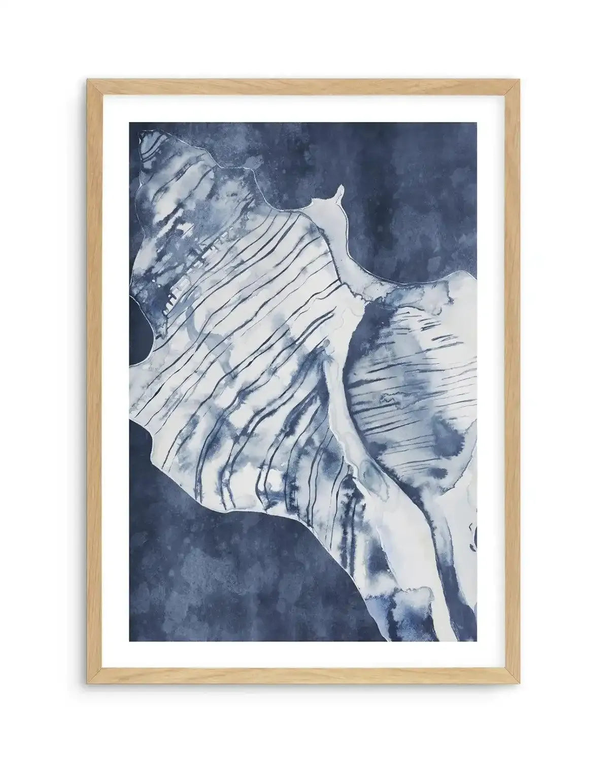 Seashell Luxe II Art Print-PRINT-Olive et Oriel-Olive et Oriel-A5 | 5.8" x 8.3" | 14.8 x 21cm-Oak-With White Border-Buy-Australian-Art-Prints-Online-with-Olive-et-Oriel-Your-Artwork-Specialists-Austrailia-Decorate-With-Coastal-Photo-Wall-Art-Prints-From-Our-Beach-House-Artwork-Collection-Fine-Poster-and-Framed-Artwork