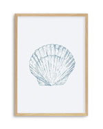 Seashell | Bay Scallop Art Print