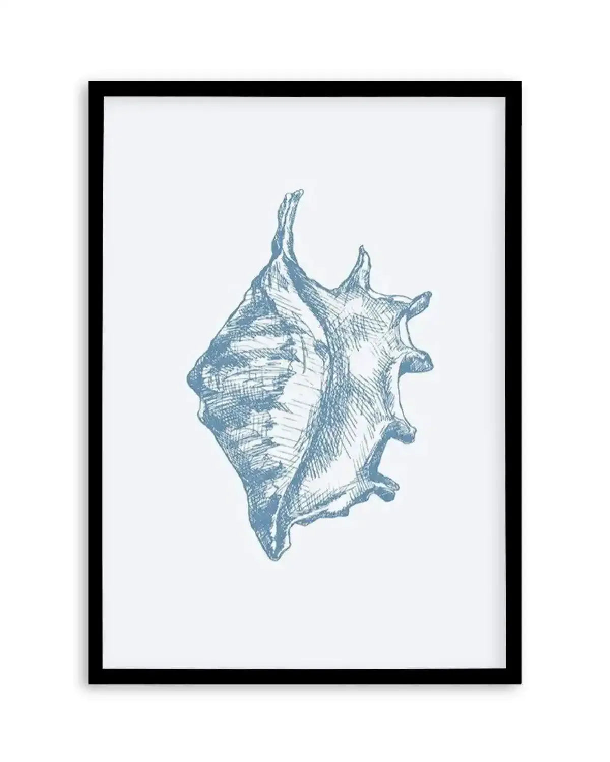 Seashell | Conch Art Print from Olive et Oriel where you can shop wallpaper and artworks online