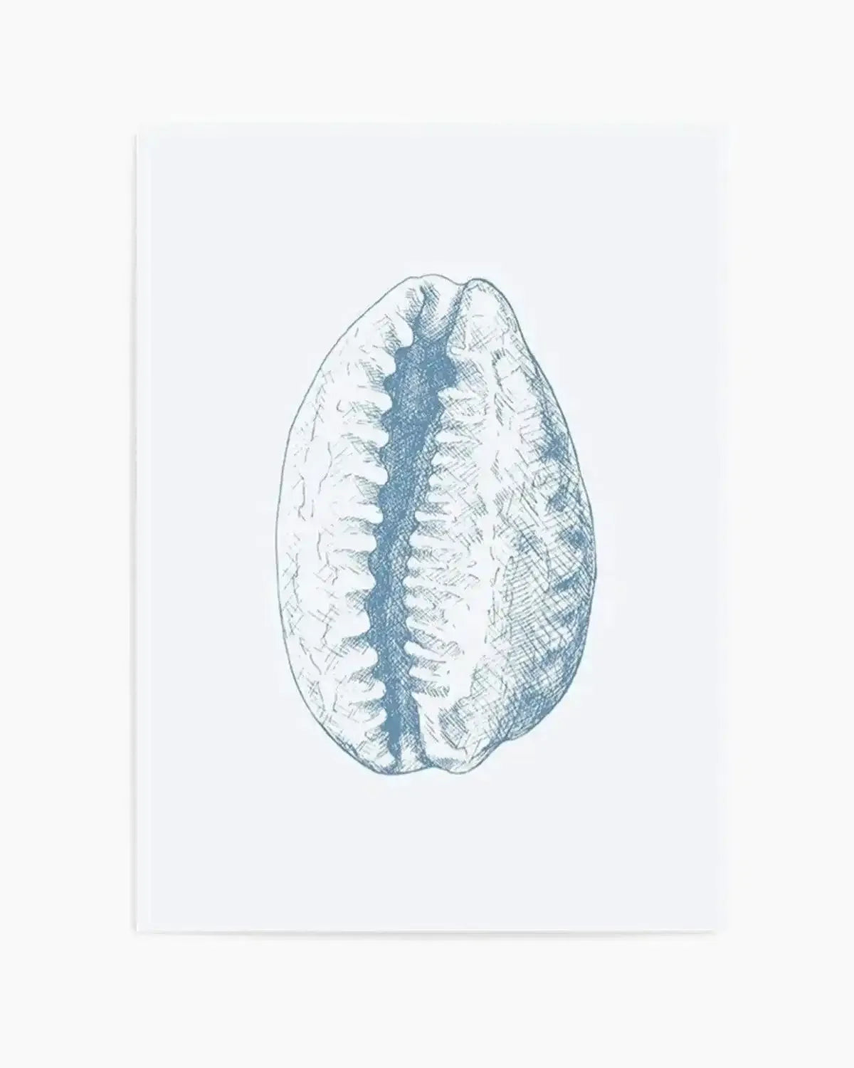 Seashell | Tiger Cowrie Art Print from Olive et Oriel where you can shop wallpaper and artworks online