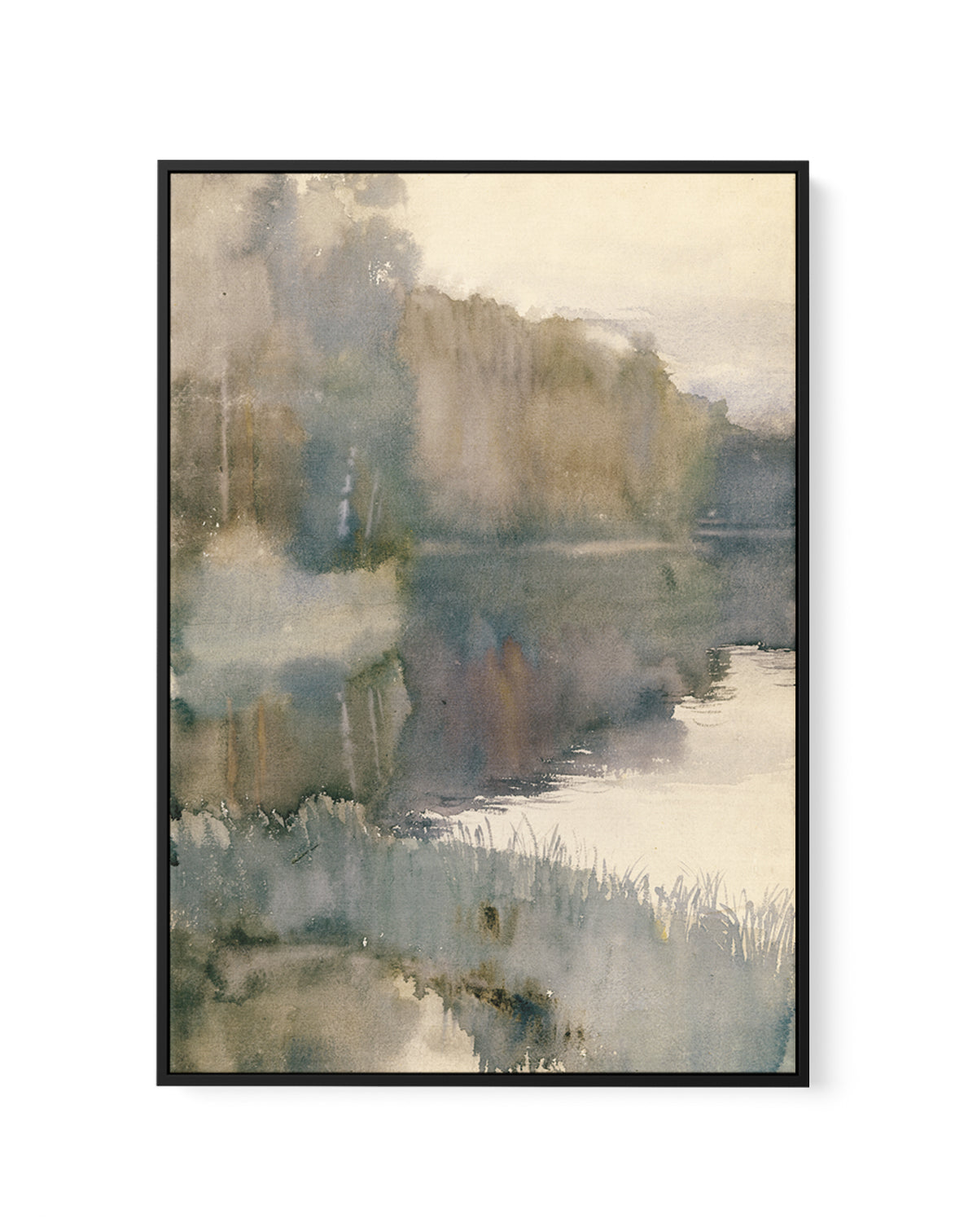 Seashore at Haikko | Framed Canvas Art Print