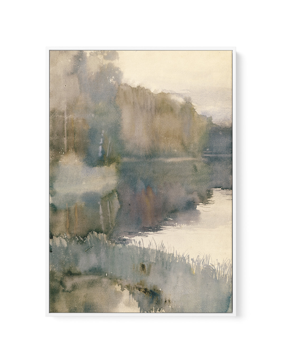 Seashore at Haikko | Framed Canvas Art Print