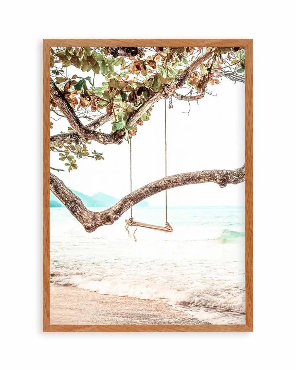 Seaside Bliss I Art Print | PT from Olive et Oriel where you can shop wallpaper and artworks online
