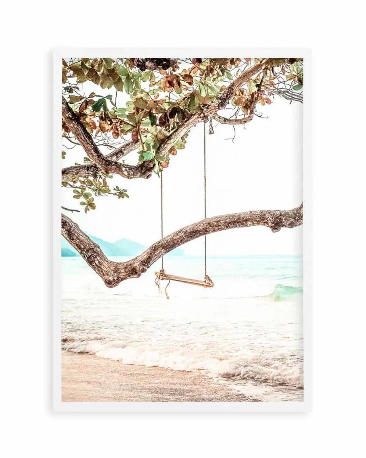 Seaside Bliss I Art Print | PT from Olive et Oriel where you can shop wallpaper and artworks online