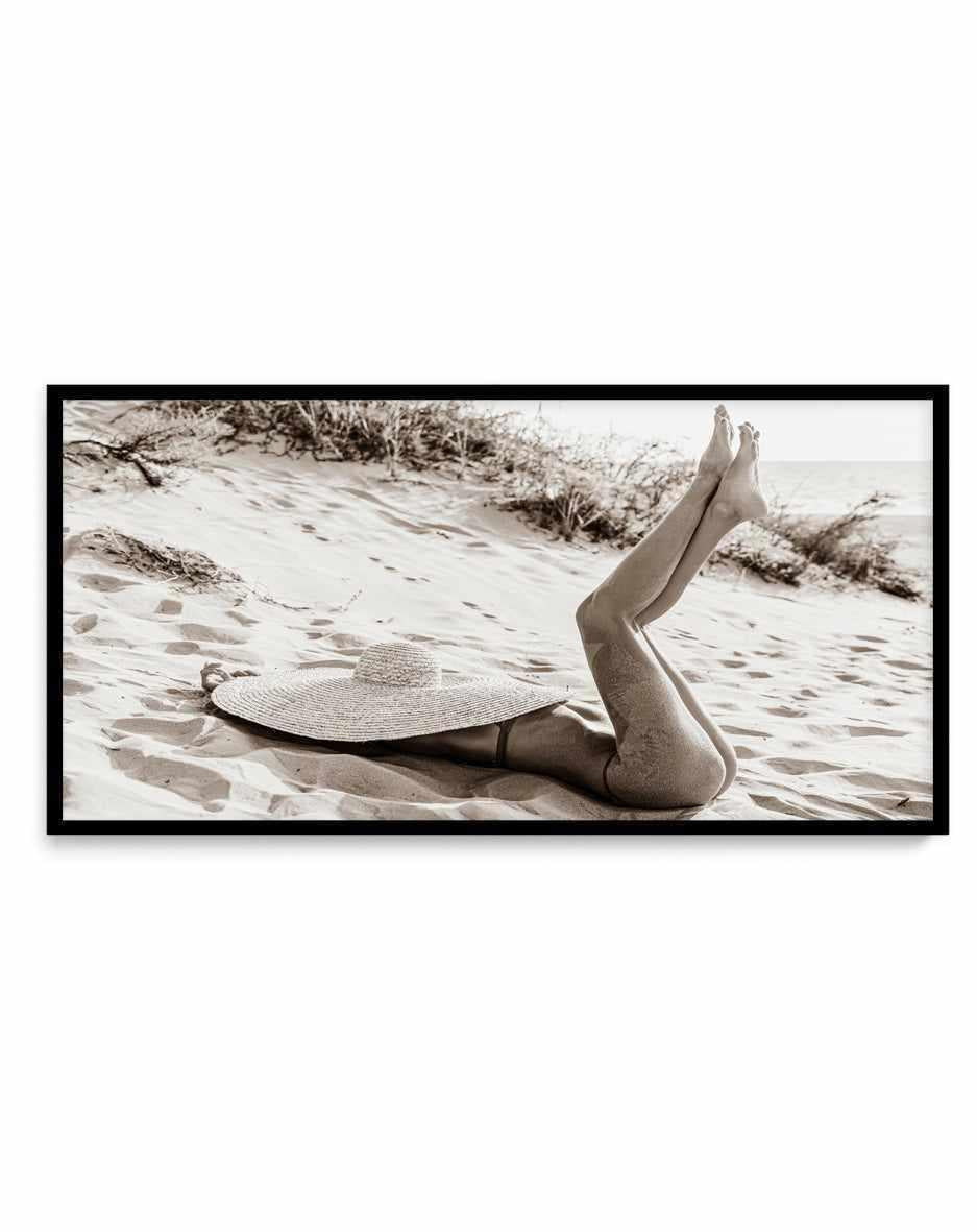 Seaside Bliss III | Panoramic Art Print from Olive et Oriel where you can shop wallpaper and artworks online