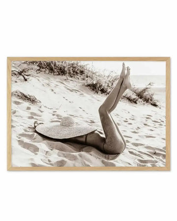 Seaside Bliss III Art Print from Olive et Oriel where you can shop wallpaper and artworks online