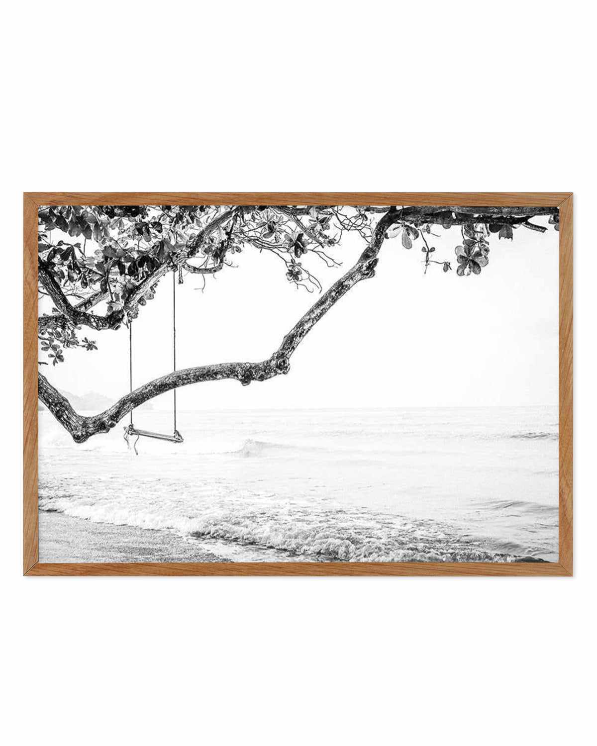 Seaside Bliss | B&W Art Print