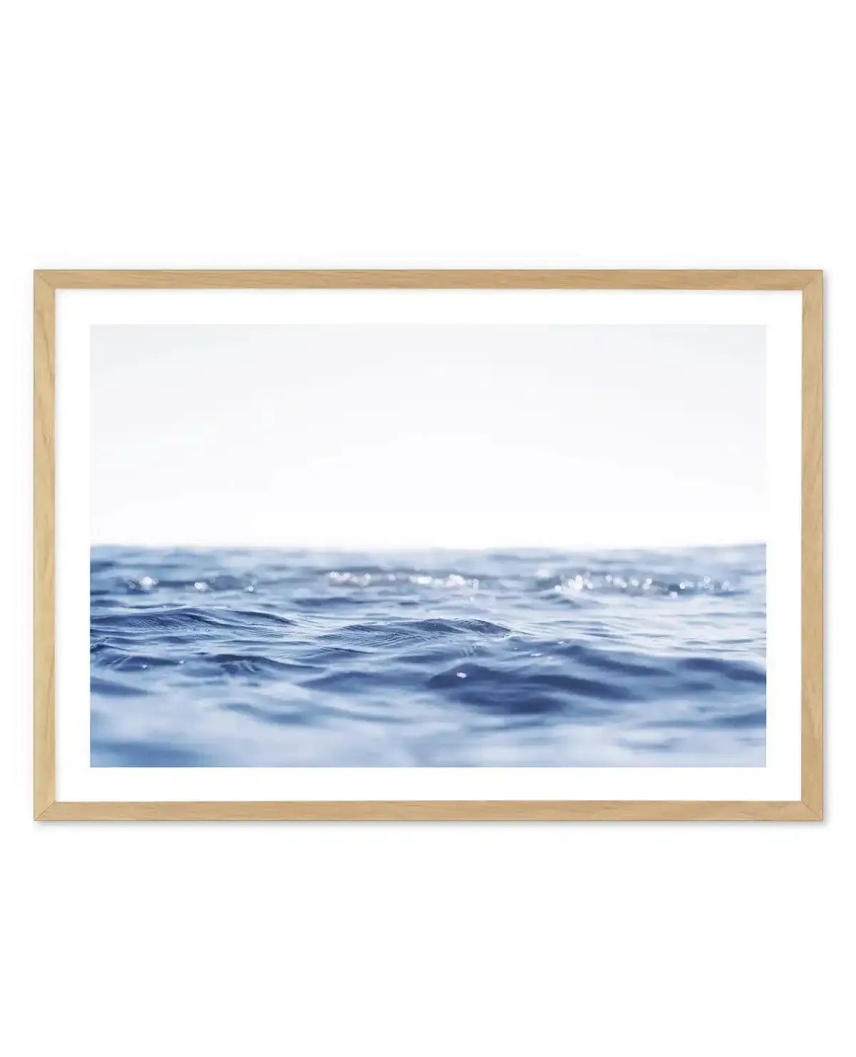 Seaside Blues Art Print-PRINT-Olive et Oriel-Olive et Oriel-A5 | 5.8" x 8.3" | 14.8 x 21cm-Oak-With White Border-Buy-Australian-Art-Prints-Online-with-Olive-et-Oriel-Your-Artwork-Specialists-Austrailia-Decorate-With-Coastal-Photo-Wall-Art-Prints-From-Our-Beach-House-Artwork-Collection-Fine-Poster-and-Framed-Artwork