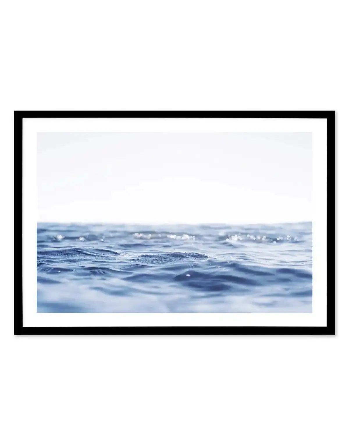 Seaside Blues Art Print-PRINT-Olive et Oriel-Olive et Oriel-A5 | 5.8" x 8.3" | 14.8 x 21cm-Black-With White Border-Buy-Australian-Art-Prints-Online-with-Olive-et-Oriel-Your-Artwork-Specialists-Austrailia-Decorate-With-Coastal-Photo-Wall-Art-Prints-From-Our-Beach-House-Artwork-Collection-Fine-Poster-and-Framed-Artwork
