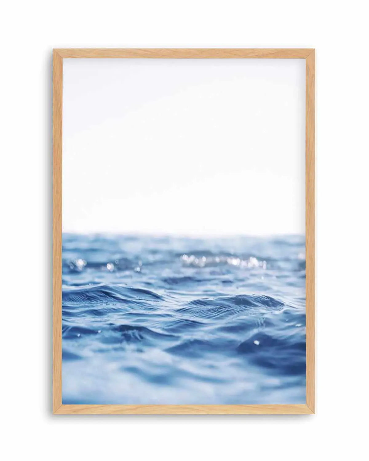 Seaside Blues Art Print | PT from Olive et Oriel where you can shop wallpaper and artworks online