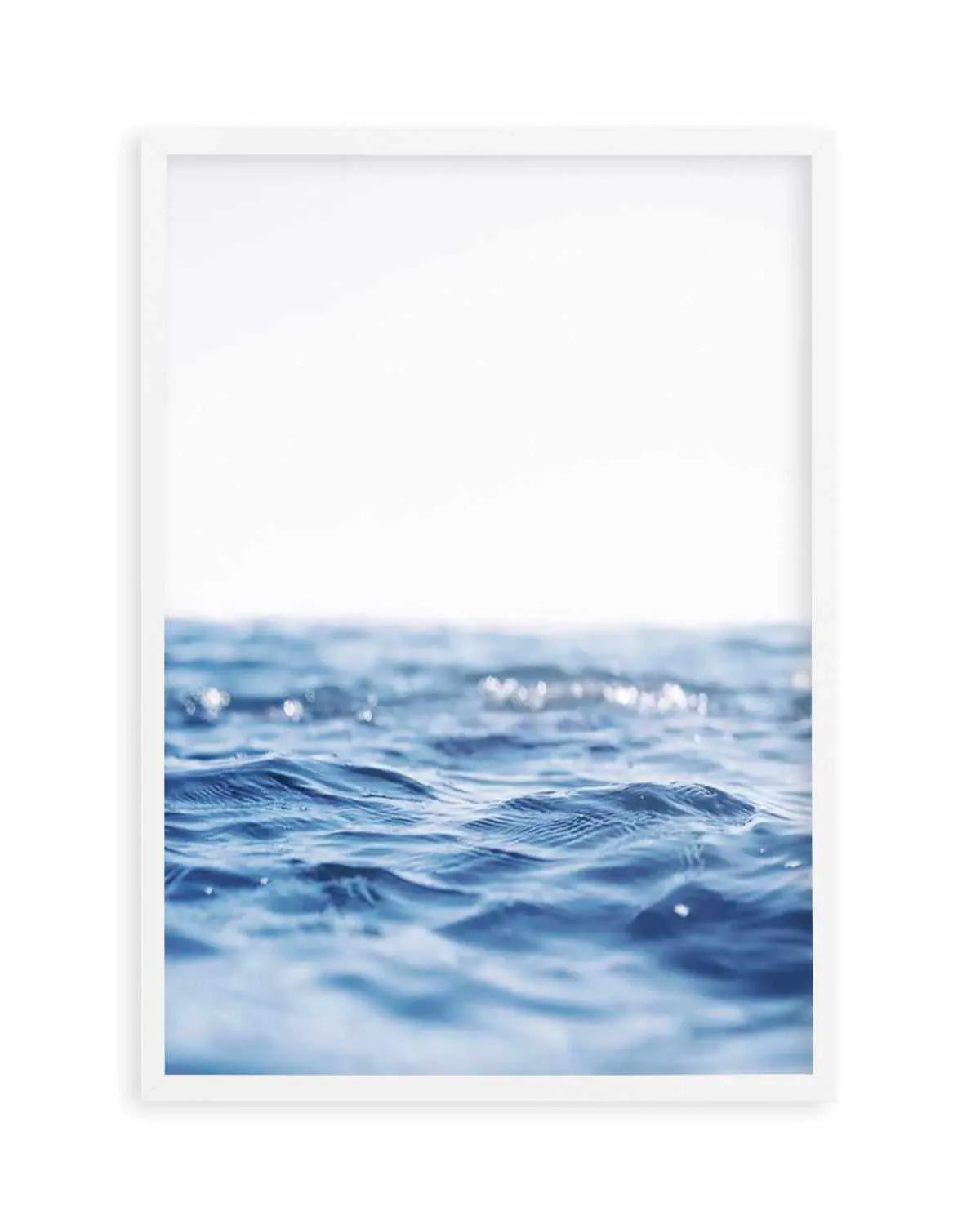 Seaside Blues Art Print | PT from Olive et Oriel where you can shop wallpaper and artworks online