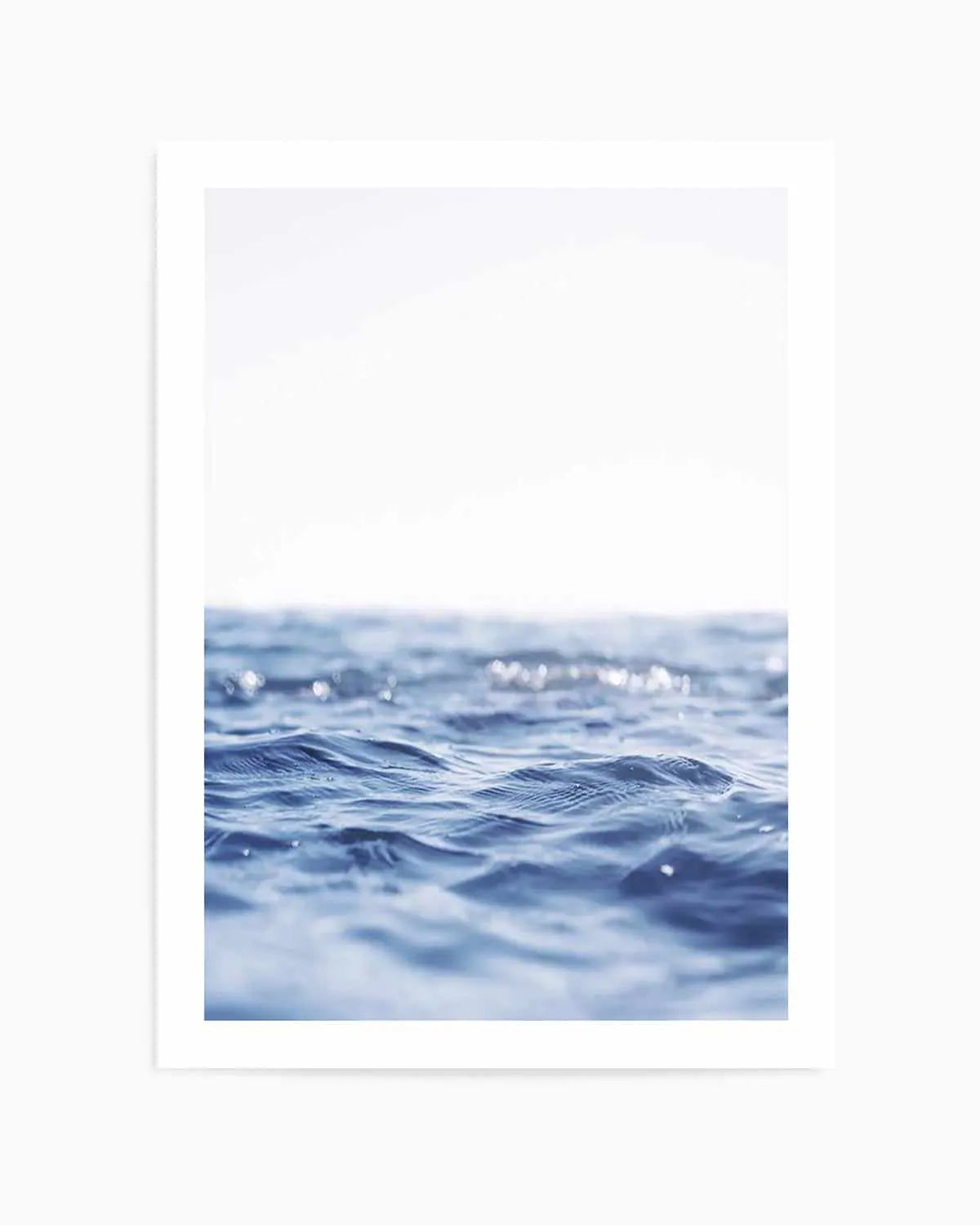 Seaside Blues Art Print | PT from Olive et Oriel where you can shop wallpaper and artworks online