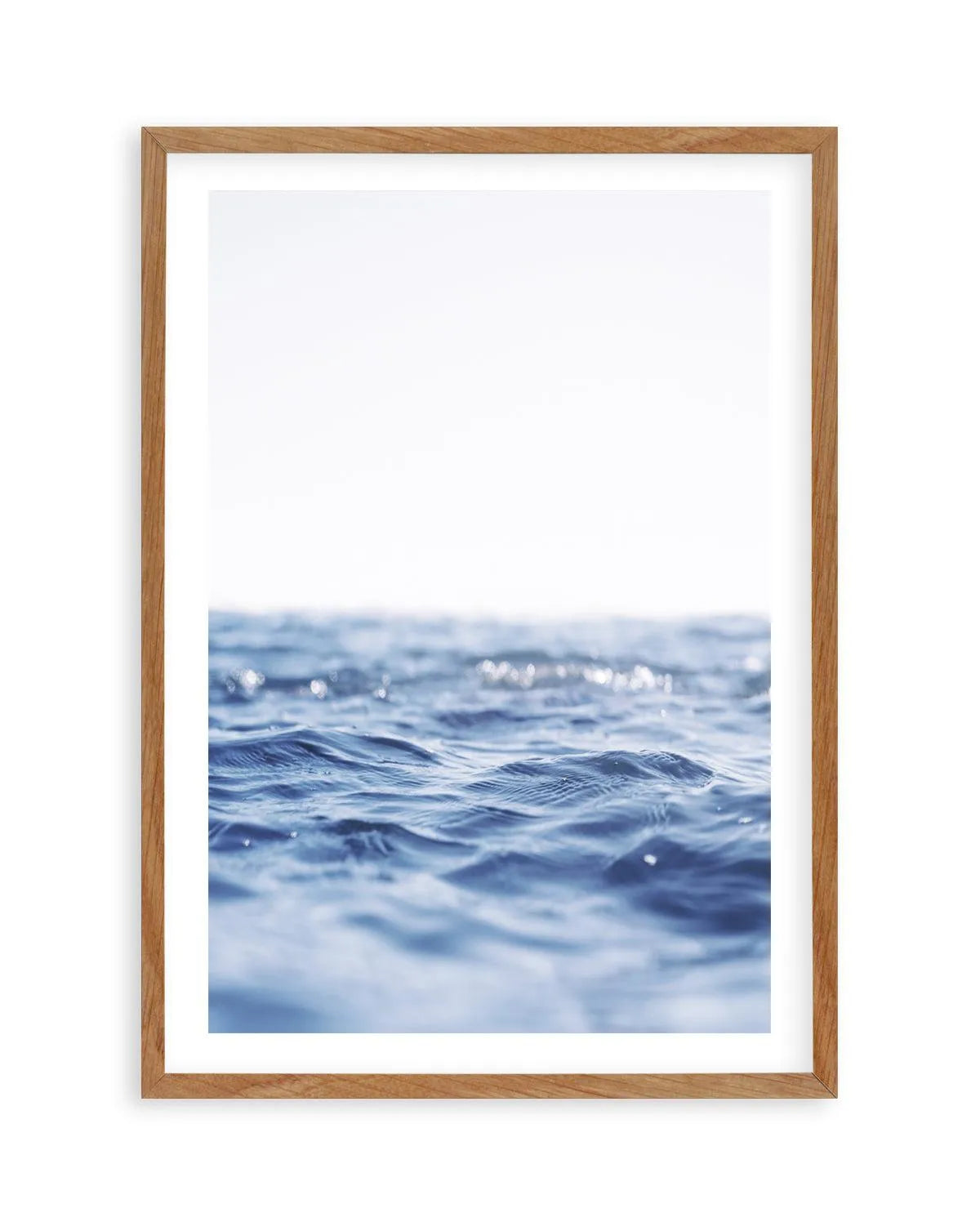 Seaside Blues Art Print | PT from Olive et Oriel where you can shop wallpaper and artworks online