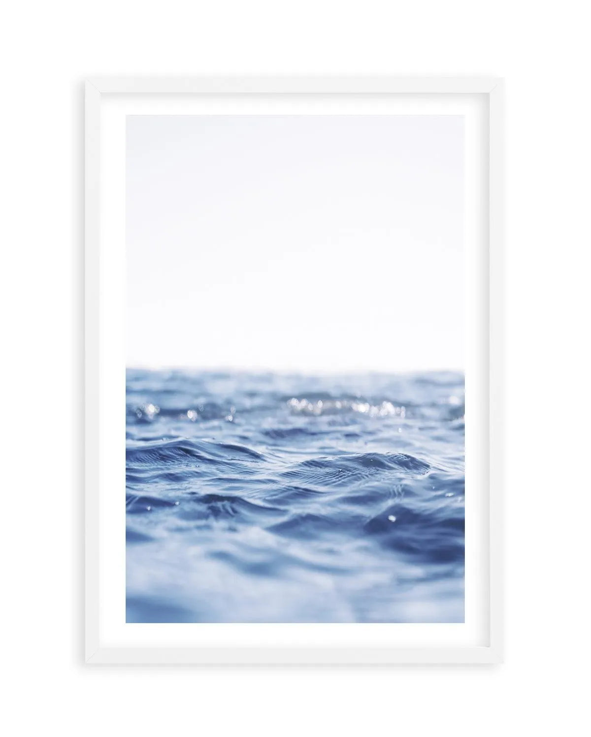 Seaside Blues Art Print | PT from Olive et Oriel where you can shop wallpaper and artworks online