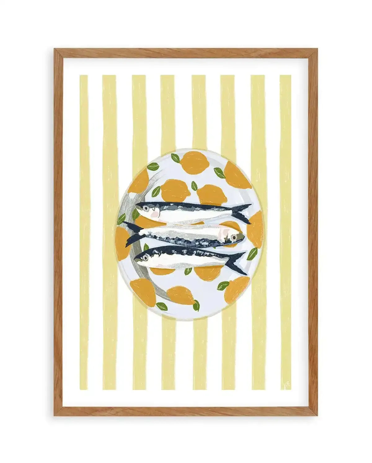 Seaside Brunch by Jenny Liz Rome Art Print-PRINT-Olive et Oriel-Jenny Liz Rome-50x70 cm | 19.6" x 27.5"-Walnut-With White Border-Buy-Australian-Art-Prints-Online-with-Olive-et-Oriel-Your-Artwork-Specialists-Austrailia-Decorate-With-Coastal-Photo-Wall-Art-Prints-From-Our-Beach-House-Artwork-Collection-Fine-Poster-and-Framed-Artwork
