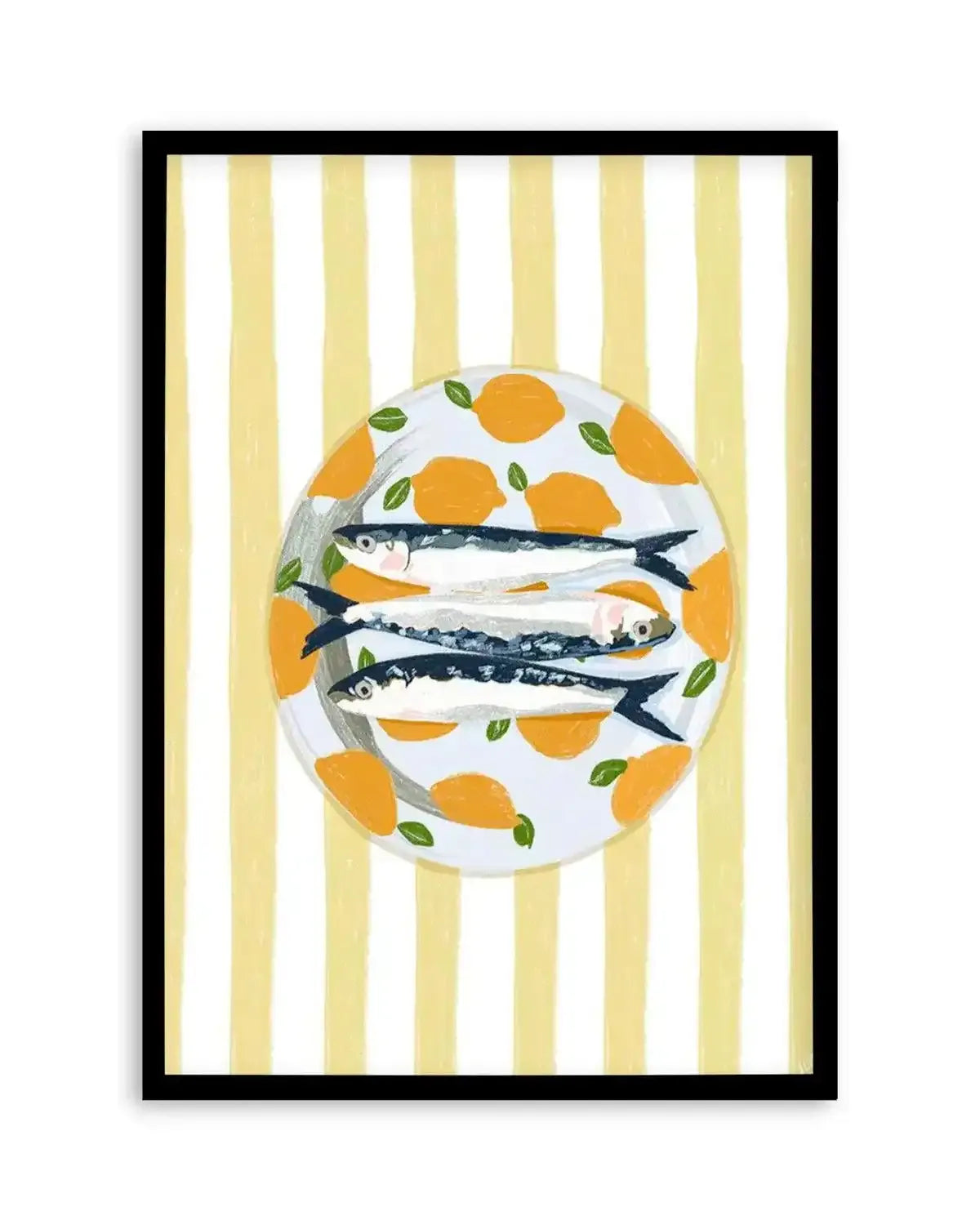 Seaside Brunch by Jenny Liz Rome Art Print from Olive et Oriel where you can shop wallpaper and artworks online