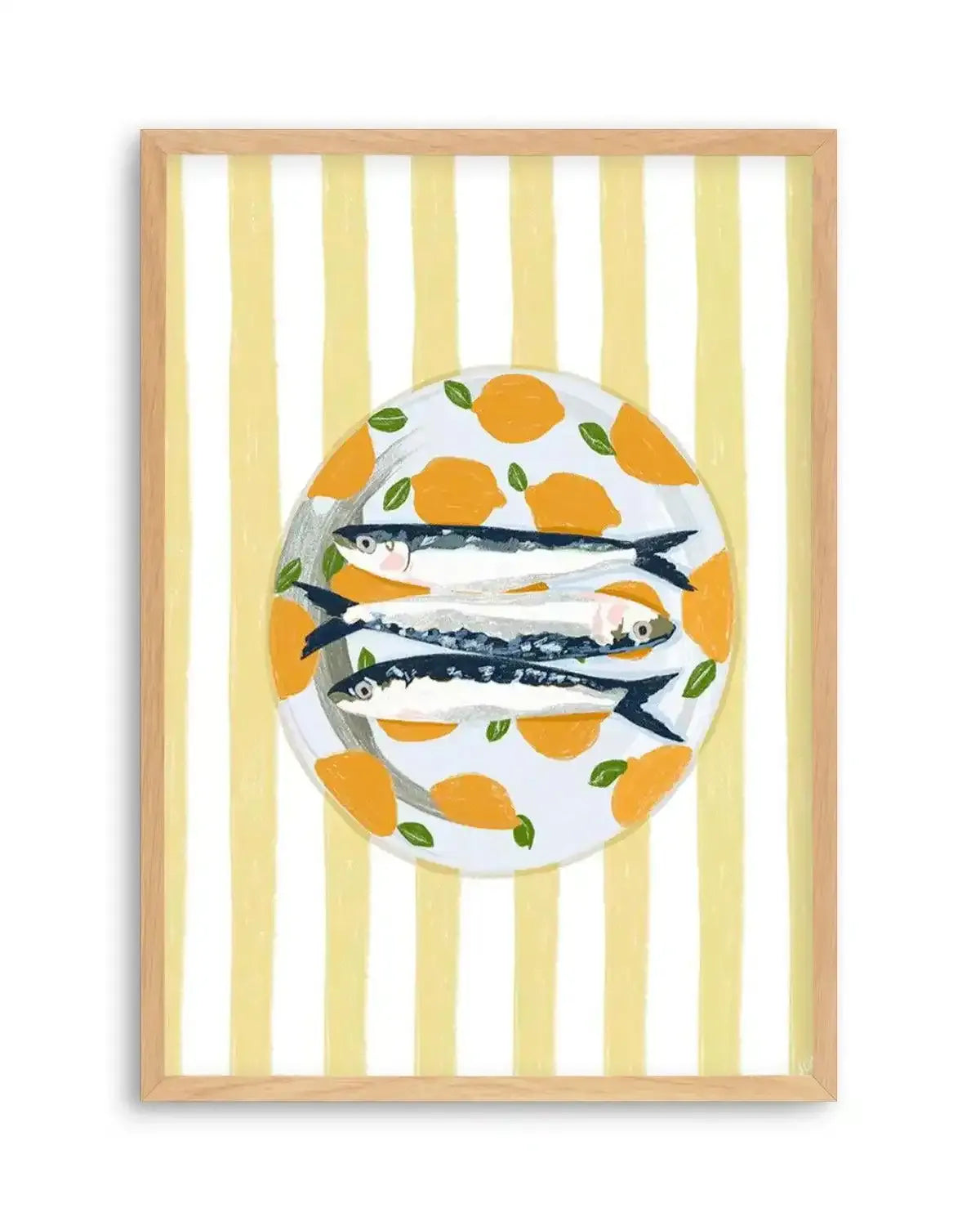Seaside Brunch by Jenny Liz Rome Art Print from Olive et Oriel where you can shop wallpaper and artworks online