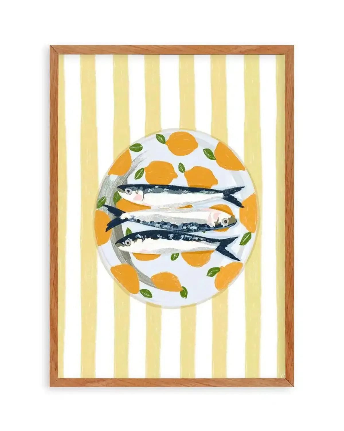 Seaside Brunch by Jenny Liz Rome Art Print from Olive et Oriel where you can shop wallpaper and artworks online