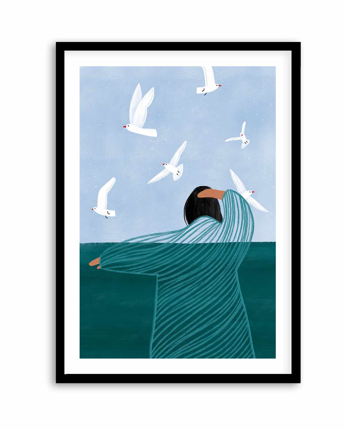 Seaside By Bea Muller | Art Print