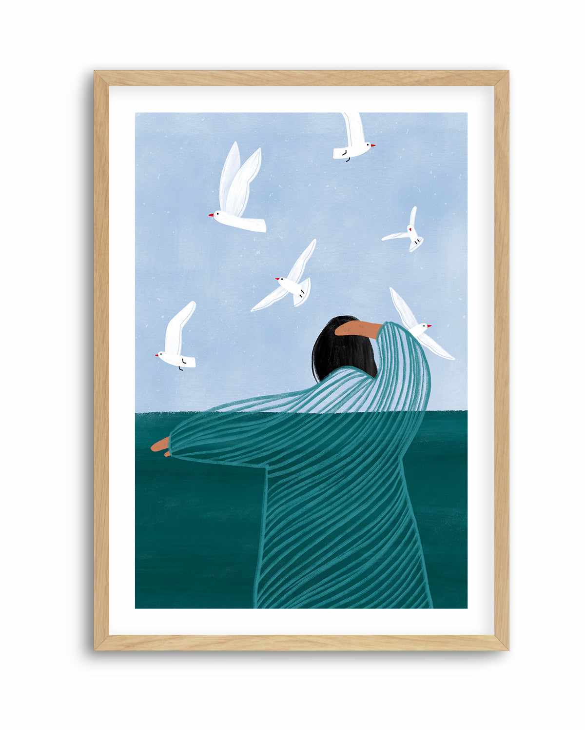 Seaside By Bea Muller | Art Print