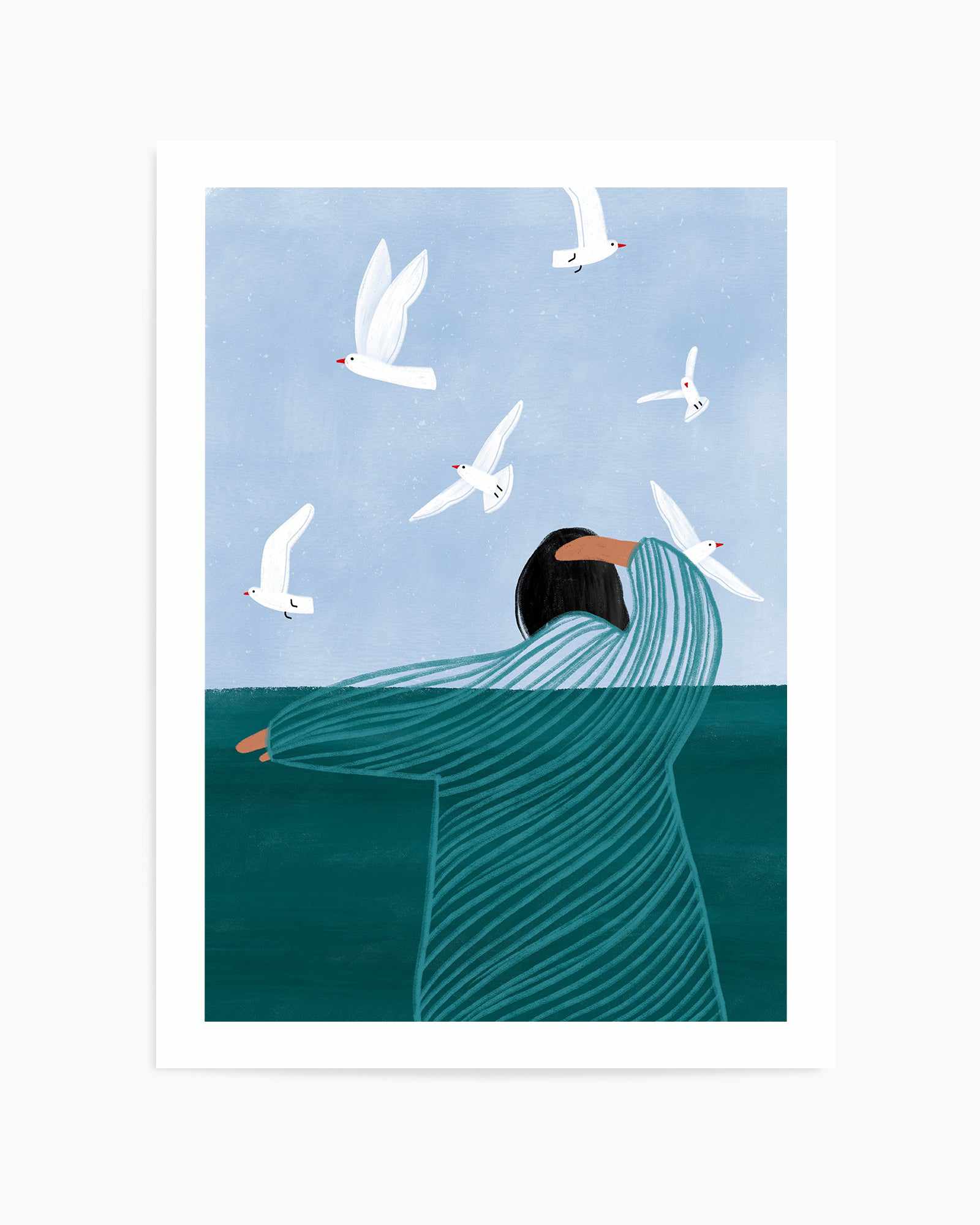 Seaside By Bea Muller | Art Print