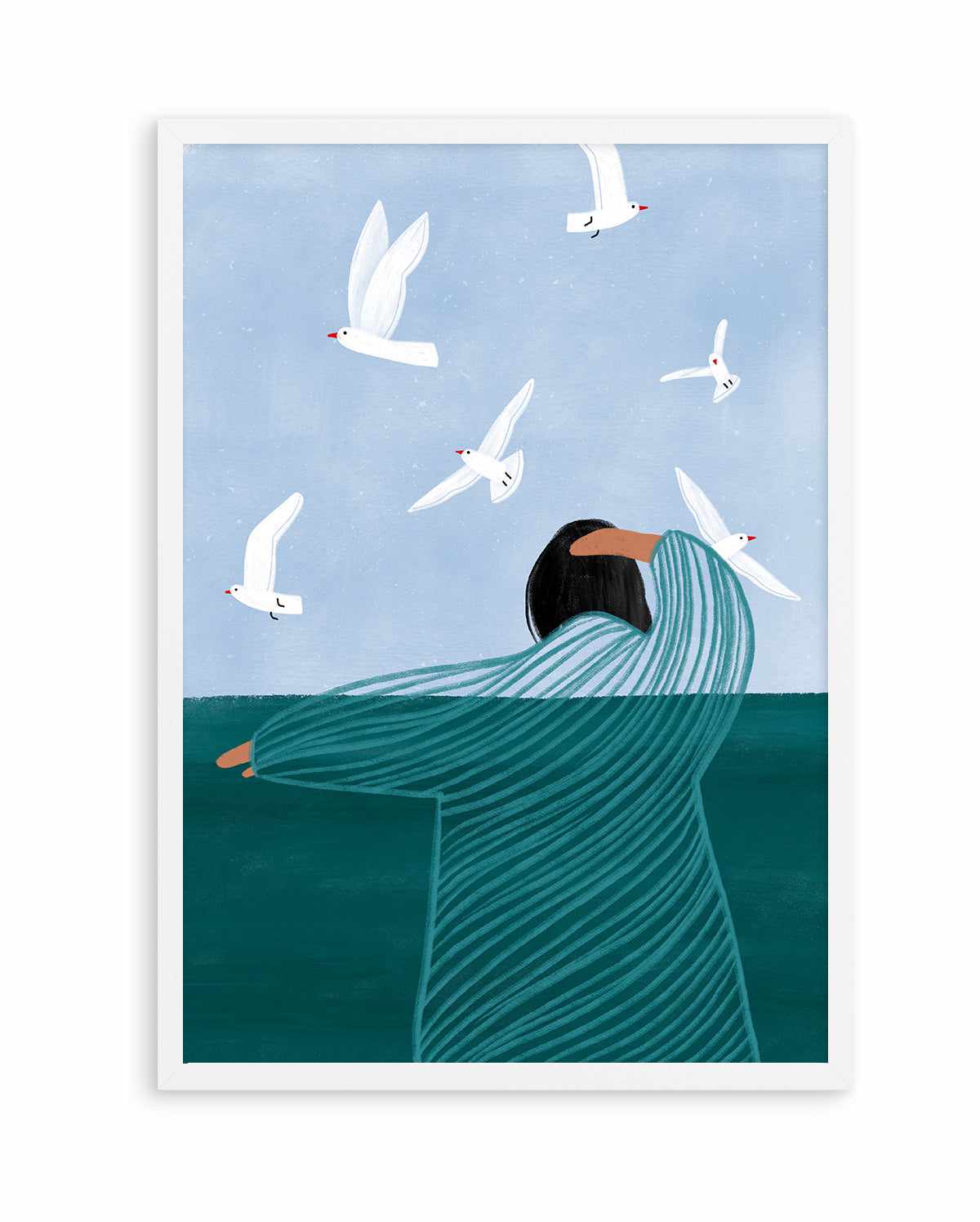 Seaside By Bea Muller | Art Print