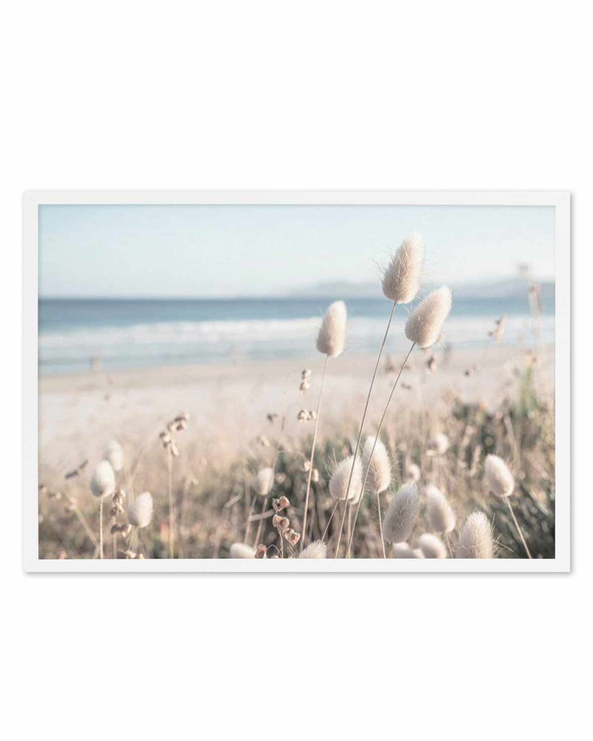 Seaside Grass Art Print