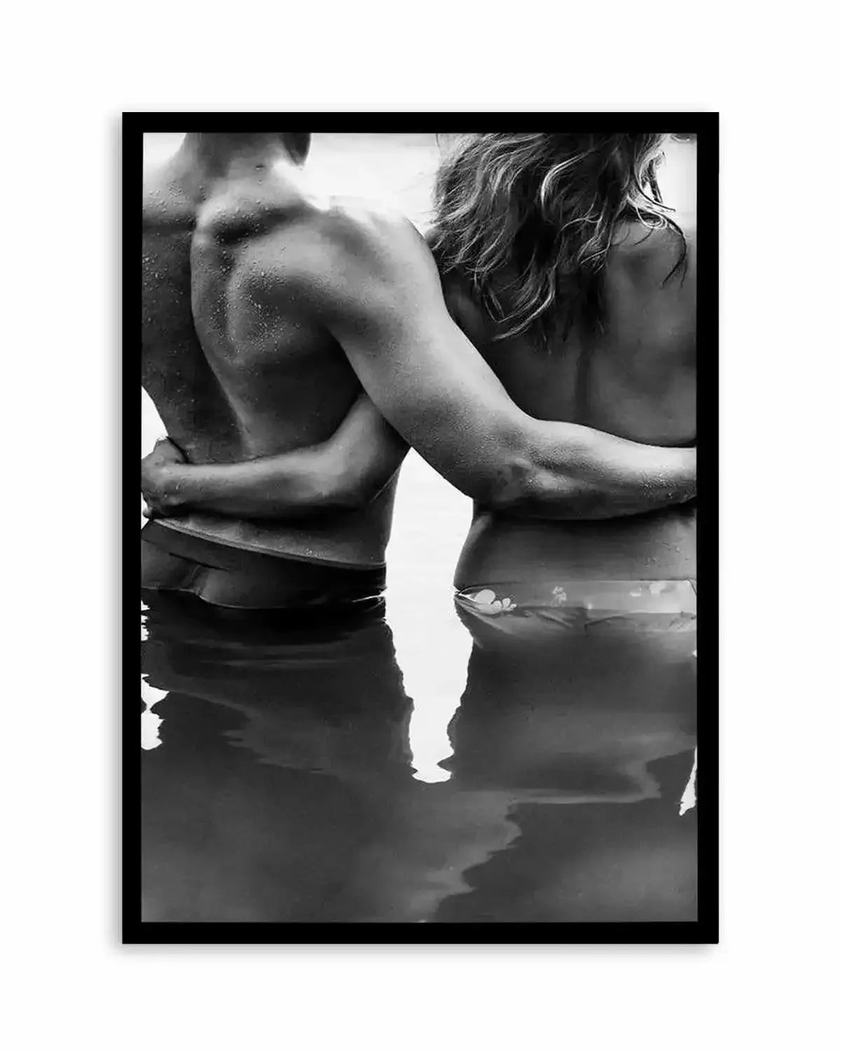 Seaside Lovers Art Print from Olive et Oriel where you can shop wallpaper and artworks online