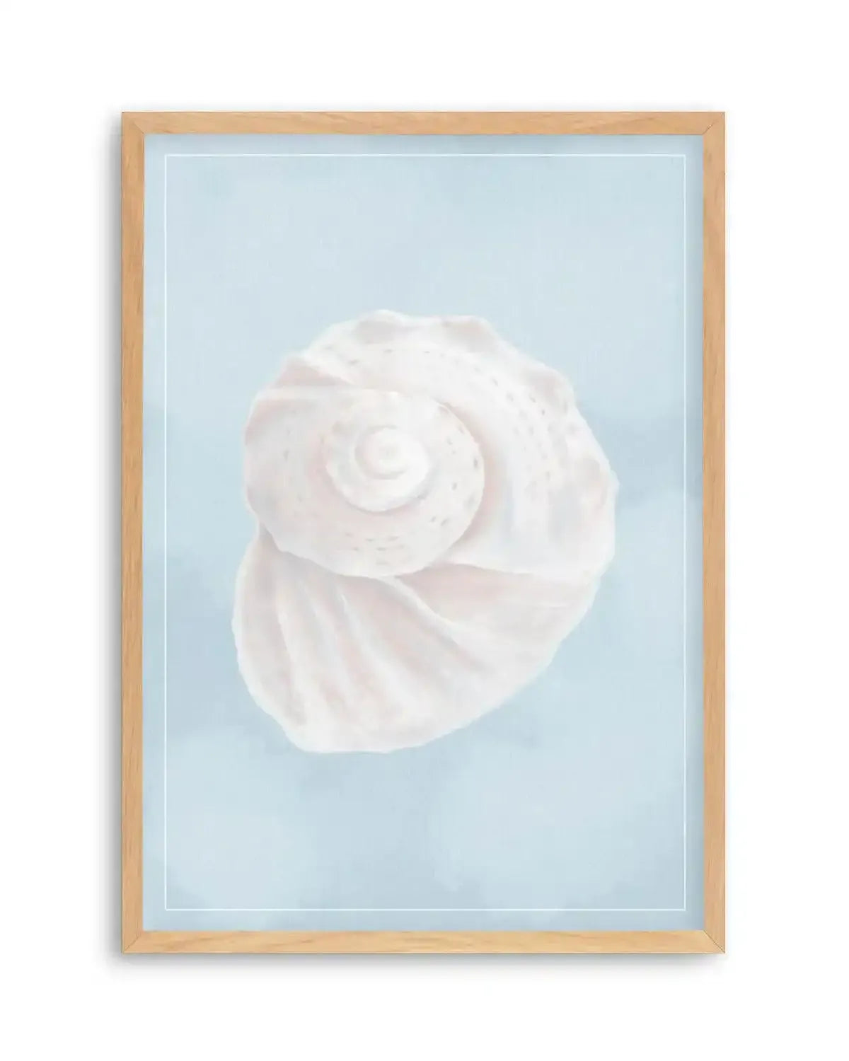 Seaside Shell I Art Print from Olive et Oriel where you can shop wallpaper and artworks online